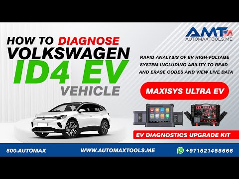 HOW TO SCAN  Volkswagen ID4 with MAXISYS ULTRA EV