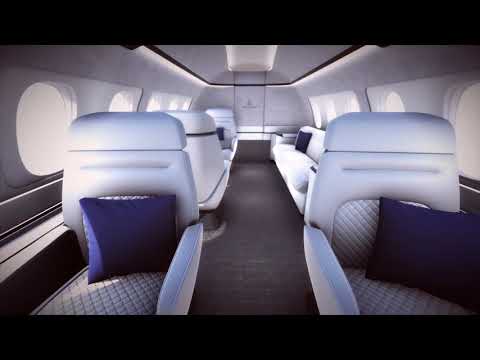 Aerion AS2 Supersonic Business Jet Interiors by Turi Cacciatore