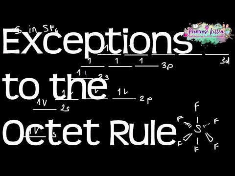 Exceptions to the Octet Rule - Revision for A-Level Chemistry