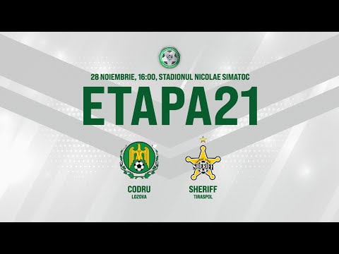 LIVE: DIVIZIA NAȚIONALĂ,Etapa 21 ,CS CODRU  -FC SHERIFF   28.11.2020, 16:00