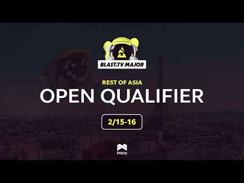 BLAST.tv 2023 Paris Major - Asia Open Qualifier - MN cast