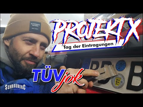 Golf 2 ProjektX beim TÜV (Ep10)
