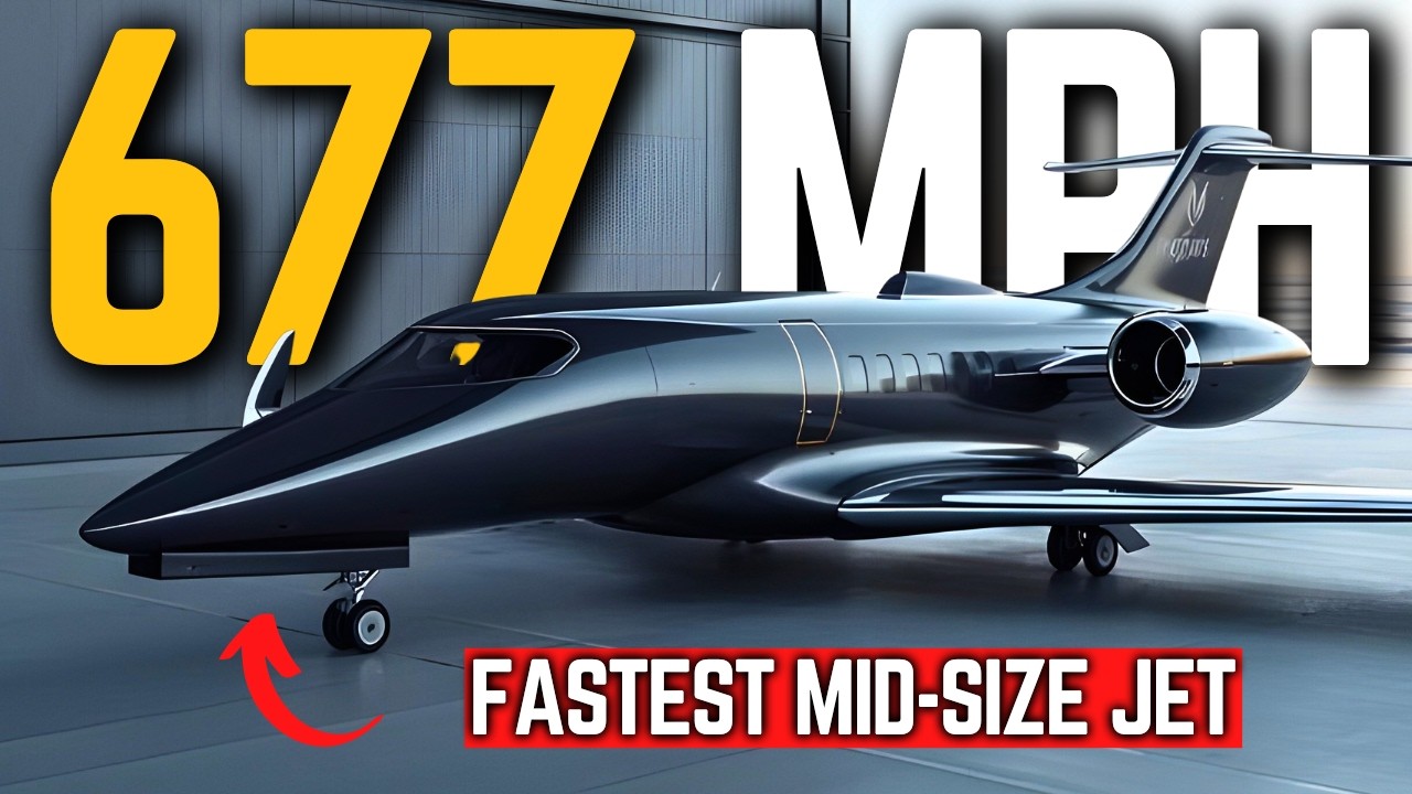 Top 7 Fastest Super Mid-Size Private Jets