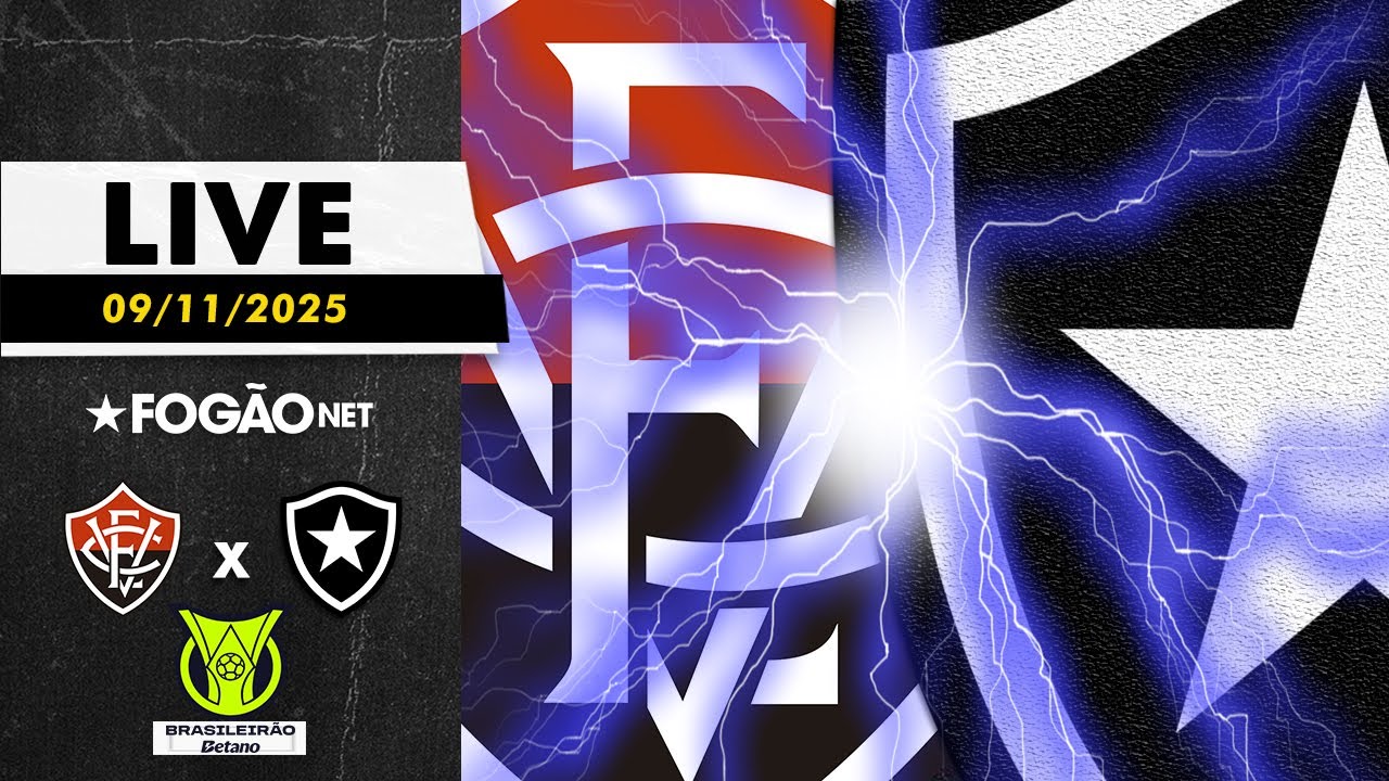 LIVE | Pré-jogo de Vitória x Botafogo pela 33ª rodada do Campeonato Brasileiro 2025 LIVE | Pré-jogo de Vitória x Botafogo pela 33ª rodada do Campeonato Brasileiro 2025