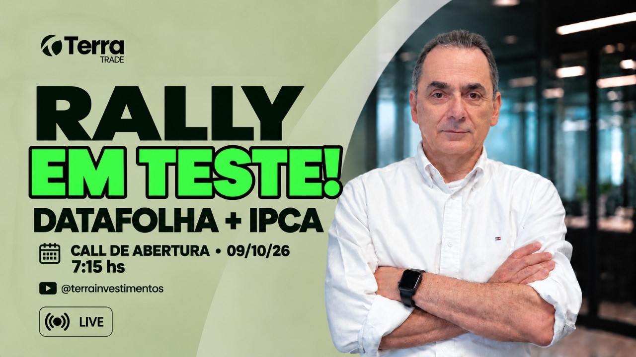 📈 Ibovespa: rally em teste! Datafolha e IPCA | Call de Abertura 09/10/26 7:15 hs