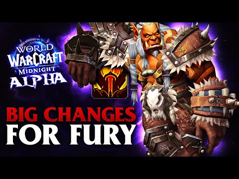 The NEW Fury Warrior in Midnight Alpha