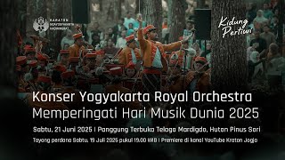 Download lagu [SIARAN TUNDA] Kidung Pertiwi – Konser Yogyakarta Royal Orchestra Memperingati Hari Musik Dunia 2025 mp3