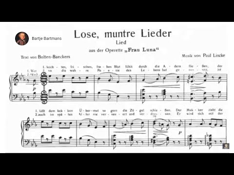 Paul Lincke - Highlights from Frau Luna (1899)