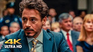 Tony Stark at the court hearing. Iron Man 2