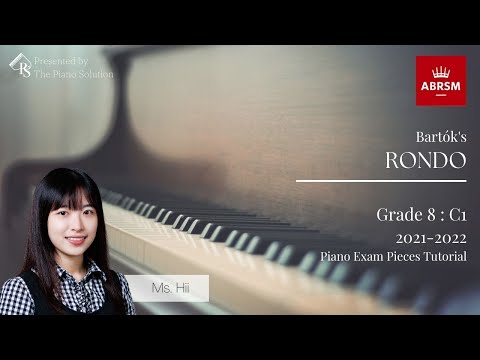 【ABRSM Piano Exam Pieces 2021-2022】Grade 8: C1 Rondo - Hii Yi Qing