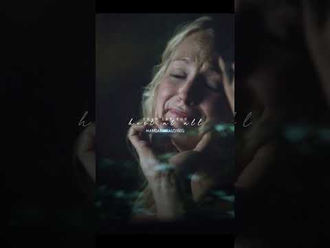 Klaus noticed that Caroline's crying 🥹💔  #thevampirediaries #carolineforbes #klausmikaelson #tvd