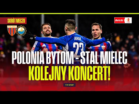 SUMMARY: POLONIA BYTOM - STAL MIELEC. ANOTHER WIN AND AN ATTACK TO THE TOP! BETCLIC 1 LIGA - ROUN...
