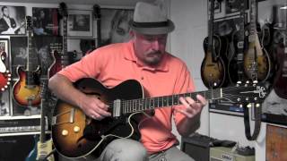 Video thumbnail for 1950s Silvertone H51 Guitar Demo by drowninginguitars