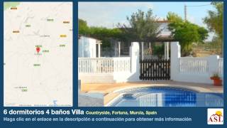 preview picture of video '6 dormitorios 4 baños Villa se Vende en Countryside, Fortuna, Murcia, Spain'