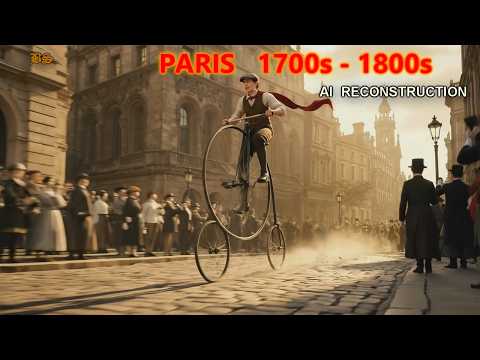Paris 1700-1800-talen / AI-rekonstruktion