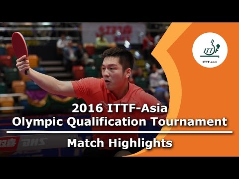 2016 Asia Olympic Qualification Highlights: Fan Zhendong vs Chuang Chih-Yuan
