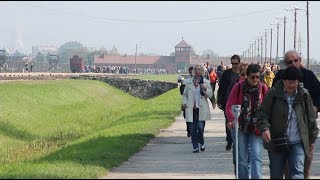 Walking through Auschwitz-Birkenau | Nazi Concentration Camp