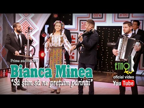 BIANCA MINEA . Sa stim sa ne pretuim parintii. 2017 (EtnoTv)