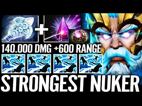 🔥 140.000 DMG ZEUS +600 CAST RANGE — WTF Strongest Magic Nuker Seer Stone + Octarine Dota 2 Pro