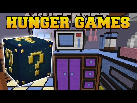 Minecraft: THE SIMSPONS KITCHEN HUNGER GAMES - Lucky Block Mod - Modded Mini-Game