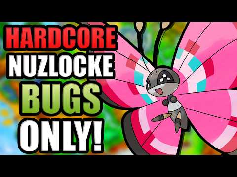 Pokémon Y Hardcore Nuzlocke - Bug Types Only! (No items, no overleveling)