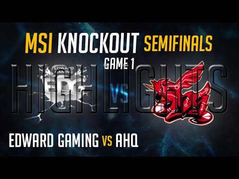 EDG vs AHQ HIGHLIGHTS | Game 1 Semi-final MSI 2015 Mid Season Invitational | Edward Gaming vs AHQ