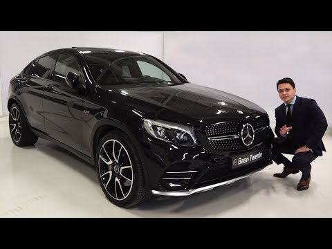 2018 Mercedes AMG GLC Coupe 4MATIC - FULL Review GLC43 Start Up Drive Interior Exterior