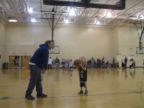 Ozzy's basketball practice