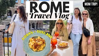 Rome Travel Vlog  🇮🇹  4 Day Mom & Daughter Trip to Italy