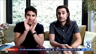 Darren Criss & Joey Richter on their New Mysterious Short Form Series video