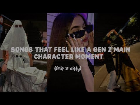 Songs that feel like a Gen Z main character moment🥂🔪#100k #fyp #foryou #recommended#trending #shorts