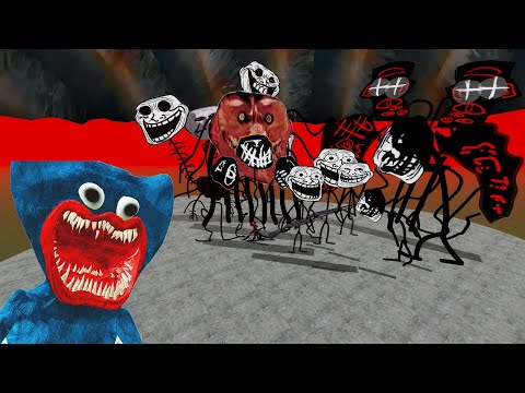 Poppy Scary Playtime VS Trollge SNPC Pack Review | NEW Ruler Phase 2 - Garry's Mod Sandbox!!!