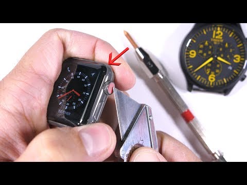 Scratching the $1300 dollar Apple Watch - is it really 'Sapphire'?