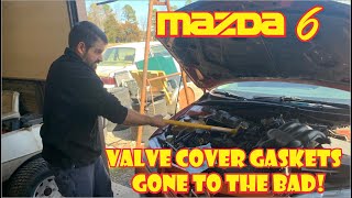 2004 Mazda 6 Valve Cover Gaskets 3.0 liter (gone to the bad)