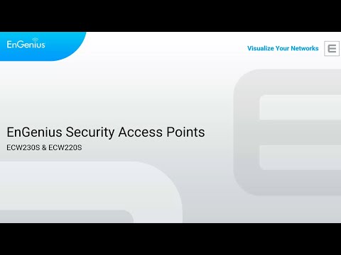 EnGenius Webinar - Cloud-Managed WiFi 6 Security Access Points with AirGuard Technology