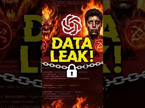 CODE RED ChatGPT Data Leak EXPOSED!