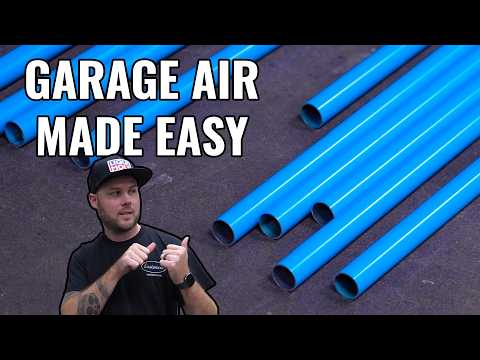 Say Goodbye to Messy Hoses – Eastwood APS Air Piping System Install