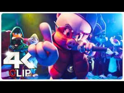 The Notorious Porky PIG Rap Battle Scene   SPACE JAM 2 A NEW LEGACY NEW 2021 Movie CLIP 4K