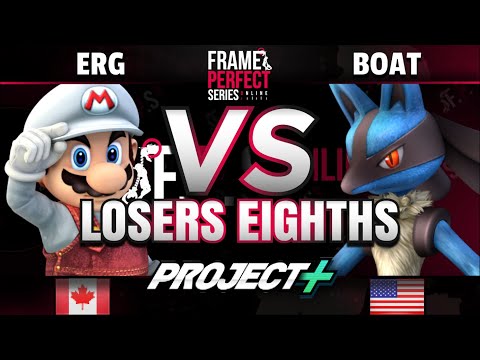 FPS6 Online - Erg (Mario) vs. Boat (Lucario) - Project+ Losers Top 8