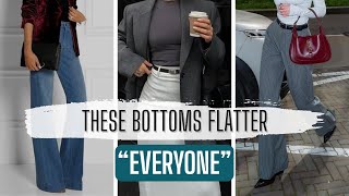 7 Pants/Bottoms That Flatter Every Body Type