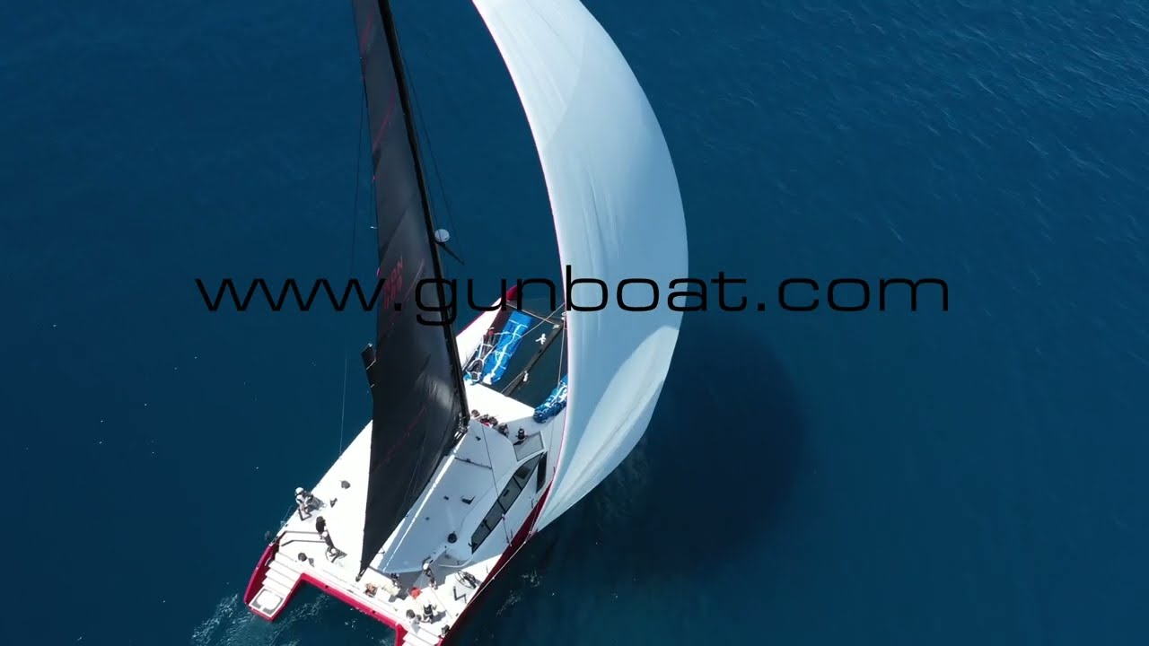 Sails up: A first look at the Gunboat 80!