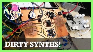 Little Noise Box Synth Jam (Mute Synth, Lush One, Standuino 2pi, MicroBrute) #TTNM