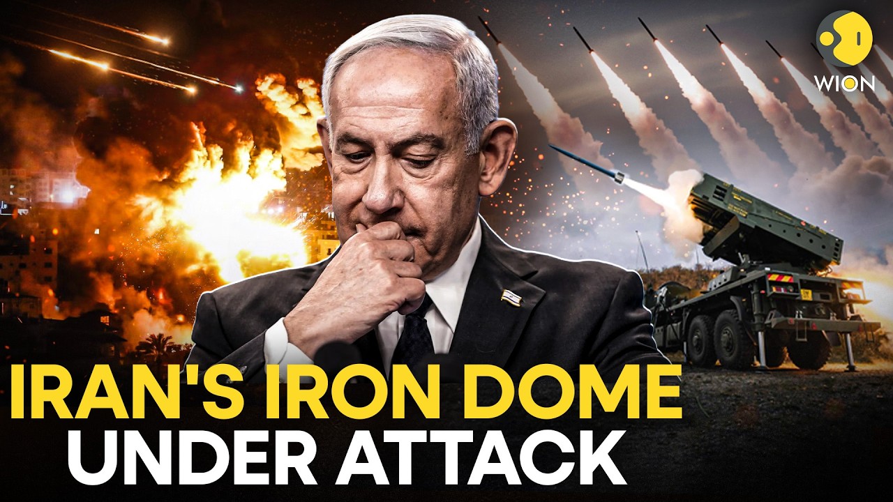 Israel-Iran War LIVE: Iran Launches Massive Missile Barrage, Israel’s Iron Dome Under Pressure