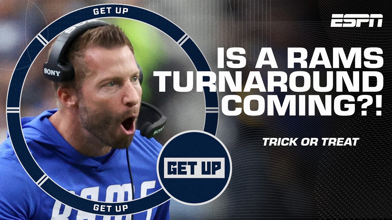TRICK OR TREAT 🍭 Will the Rams turn it around? Could the Browns win the AFC North?! | Get Up