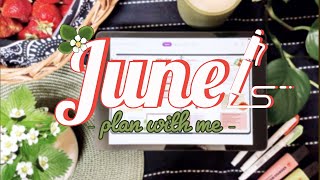 2023 June OneNote Digital Plan With Me