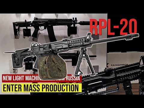 Finally, Russian New Light Machine Gun Enters First Mass Production Stage