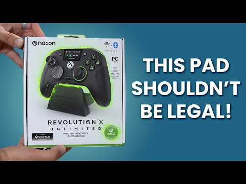 Nacon Revolution X Unlimited - XBOX / PC Controller with a KILLER FEATURE