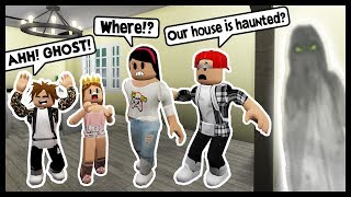 Our Bloxburg House Is Haunted Roblox Free Online Games