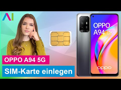 OPPO A94 5G - SIM-Karte einsetzen • 🂠 • 📲 • 📡 •
