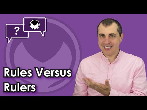 Bitcoin Q&A: Rules versus Rulers Video